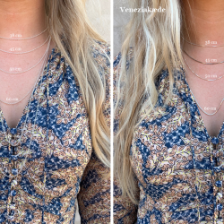 Slv halskde med lille kors vedhng - inklusiv gravering!