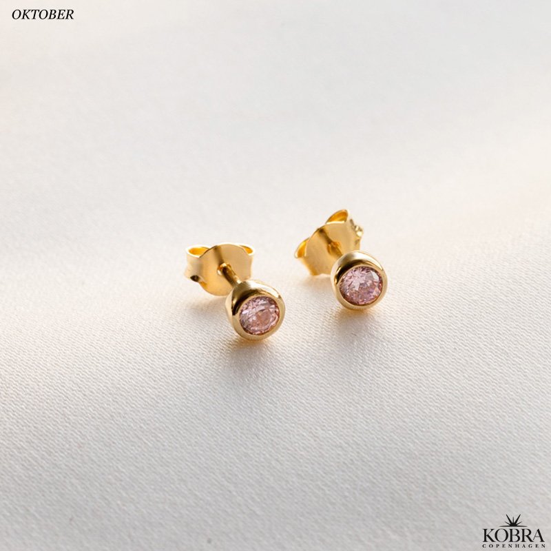 Birthstone reringe i guld - find din mned