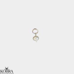 Freshwater pearl - slv charm