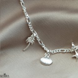 "California" slv halskde med dine charms