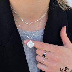 "Legacy" id tag med 3 felter i sterling slv 