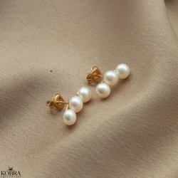 "Sonia" perlereringe i guld