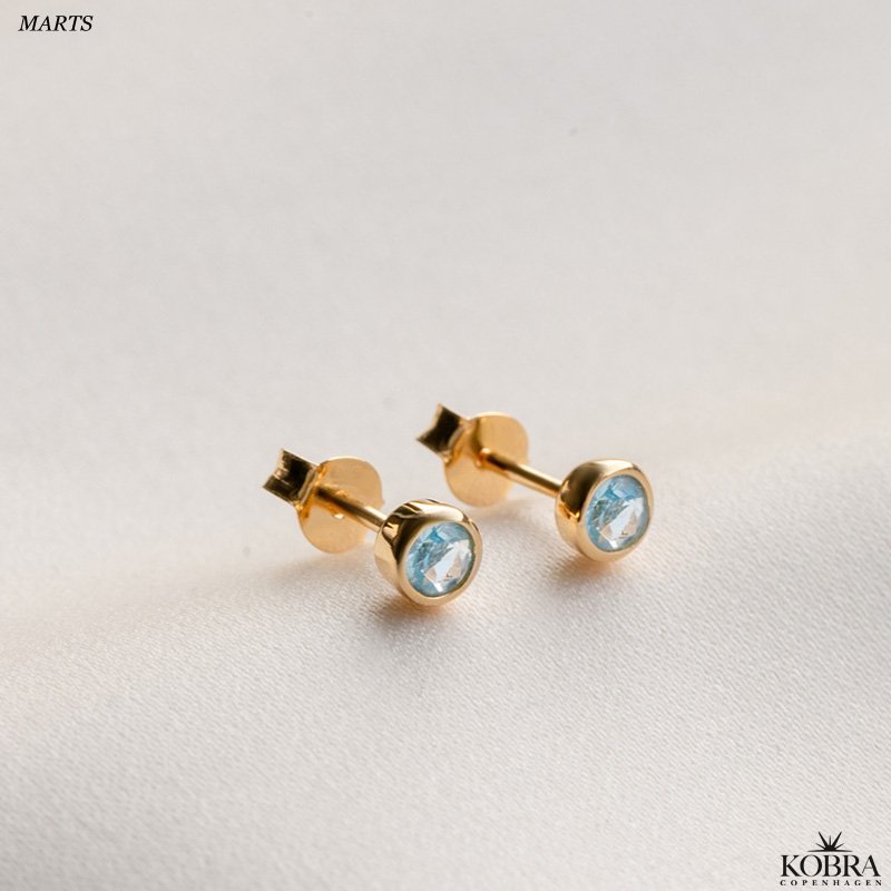 Birthstone reringe i guld - find din mned