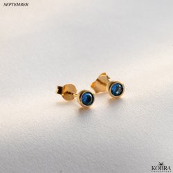 Birthstone reringe i guld - find din mned