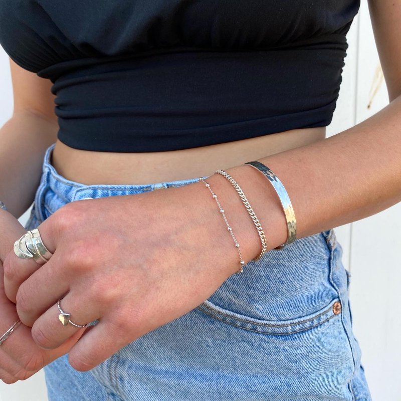 "Ellie" silver bracelet 