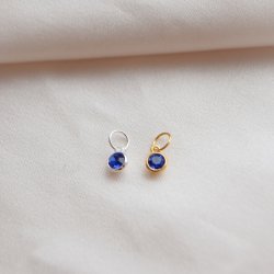 "Color Pop Charm" sterling Silver or 18k Gold Plated