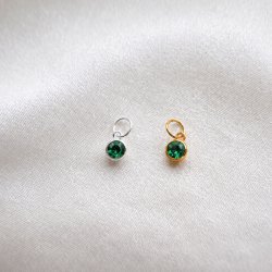 "Color Pop Charm" sterling Silver or 18k Gold Plated