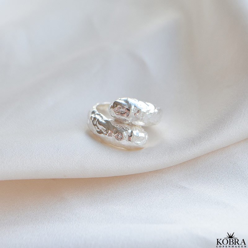 "Belli" chunky hammerslet slvring