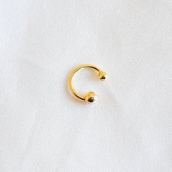 "Jay" gold-plated ear cuff 