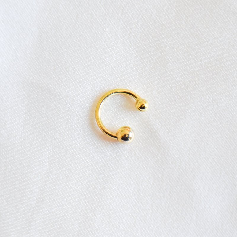 "Jay" gold-plated ear cuff 