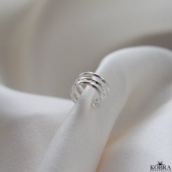 "Harris" Earcuff i sterling slv  minimalistisk design