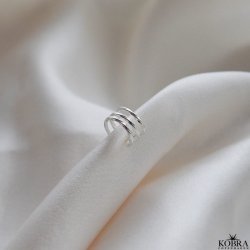 "Harris" Earcuff i sterling slv  minimalistisk design