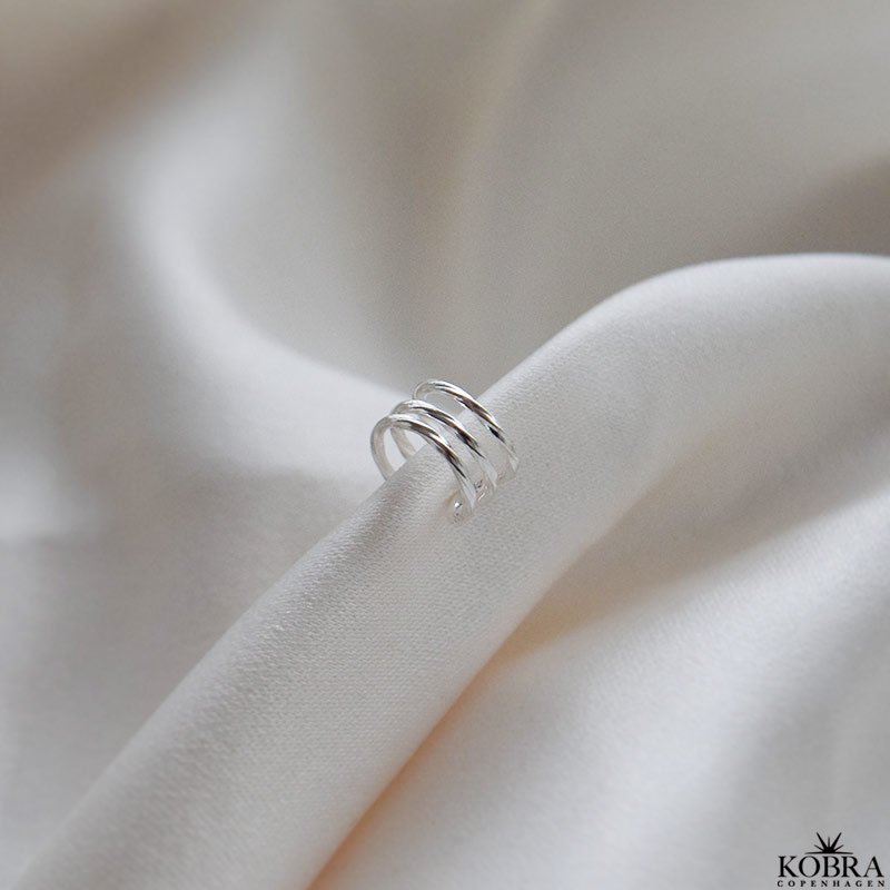 "Harris" Earcuff i sterling slv  minimalistisk design