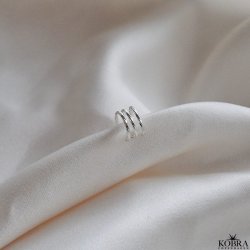 "Harris" Earcuff i sterling slv  minimalistisk design