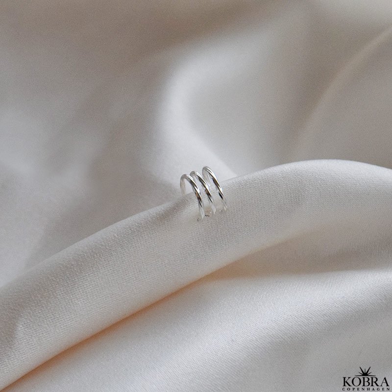 "Harris" Earcuff i sterling slv  minimalistisk design