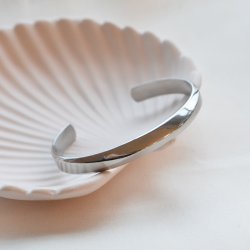 "Ellery" bracelet in steel.