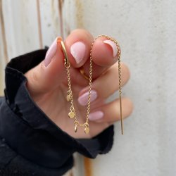 "Elma" earcuff in gold plated