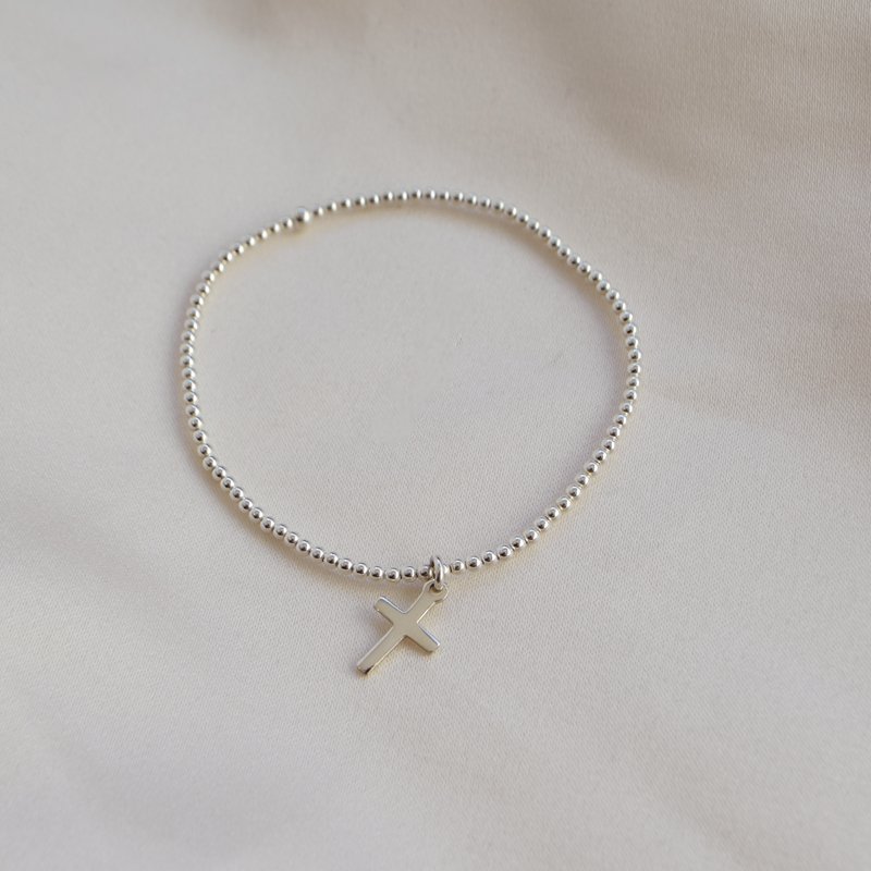 "Free" klassisk s�lvkorsarmb�nd