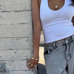  "Shiela" gold locket shaped like a clam