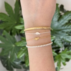 "Electric" 18 karat forgyldt armbnd / armlet