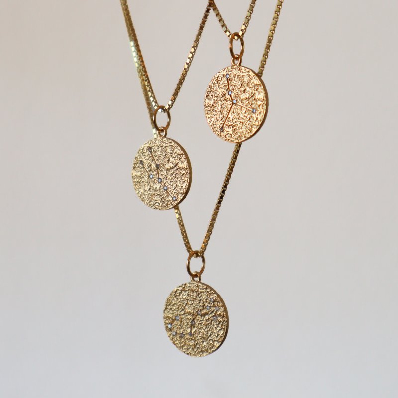"Starstruck" 18k Gold Plated Zodiac Necklace