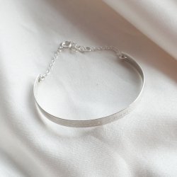 "Love Notes" Silverarmband med Personlig Gravyr