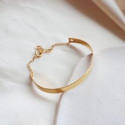 "Love Notes" Silverarmband med Personlig Gravyr