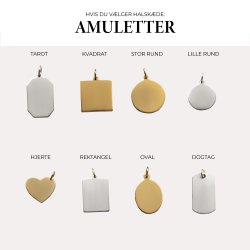 Gold necklace with your own design