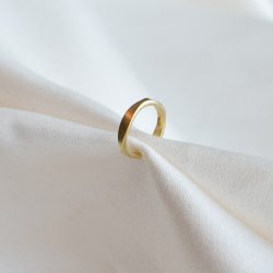 "Leni " earcuff i 18k forgyldt sterling s�lv