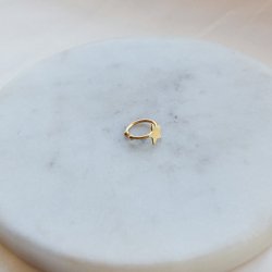 "Little star" earcuff i 18 karat forgylt sterlings�lv.