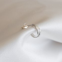 "Silvia" 1 stk snoet creol i sterling s�lv