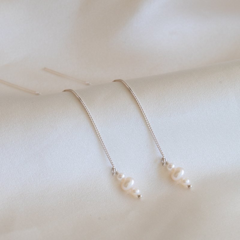 "Midsommer" perle�reringer p� s�lv�reringer