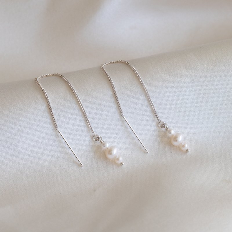 "Midsommer" perle�reringer p� s�lv�reringer