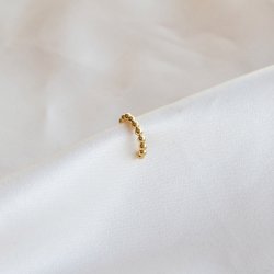 "Mellow" ear cuff in 18k gold-plated