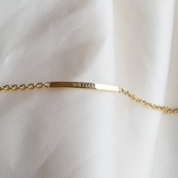 "Frame" personligt armb�nd med gravering