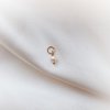 S�tvattensp�rla - charm, guldpl�terad 4 mm