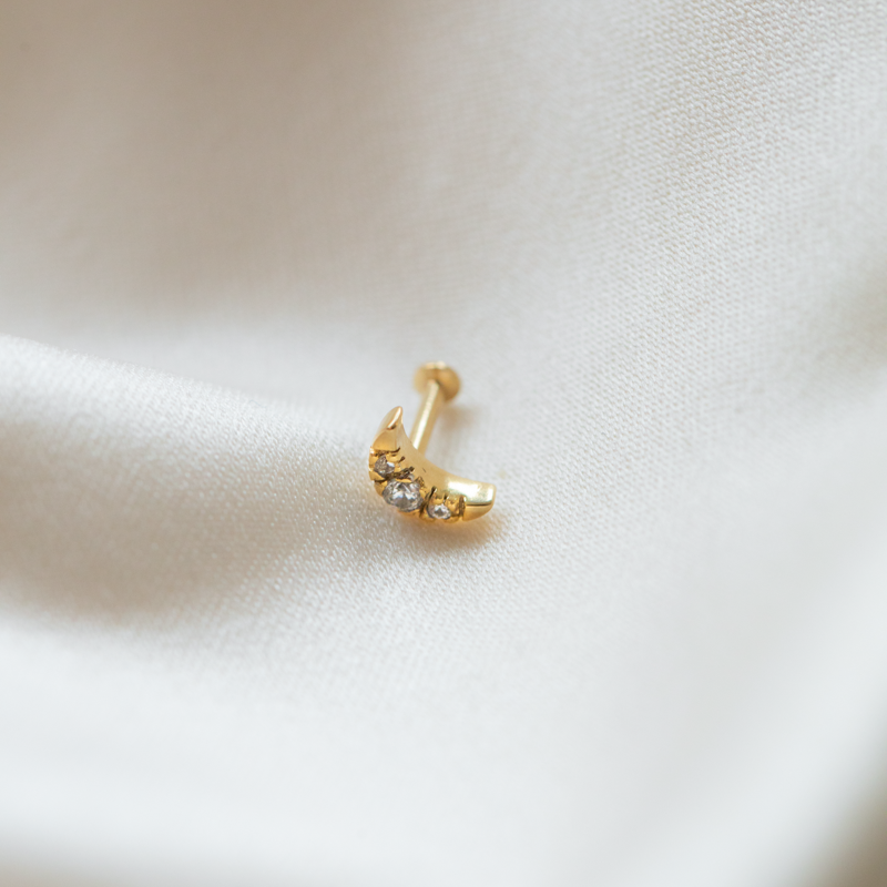 "Petit Moon" Piercing � 1 stk.