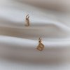 Small 18 carat goldplated handmade letter