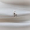 Small handmade letter in silver
