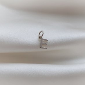 Small handmade letter in silver