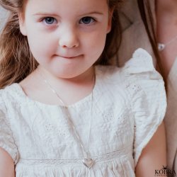 "Liva" silver necklace with personal engraving