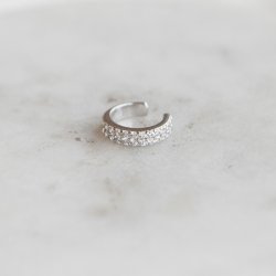 "Sparkling" earcuff i sterlings�lv med zirkonia.