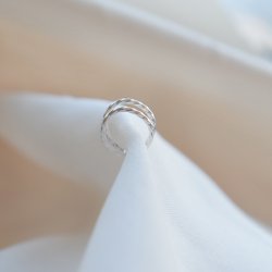 "Stevie" earcuff i s�lv