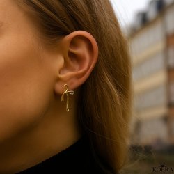 "Laura" Sljfe reringe i 18k forgyldt slv  feminine og elegante