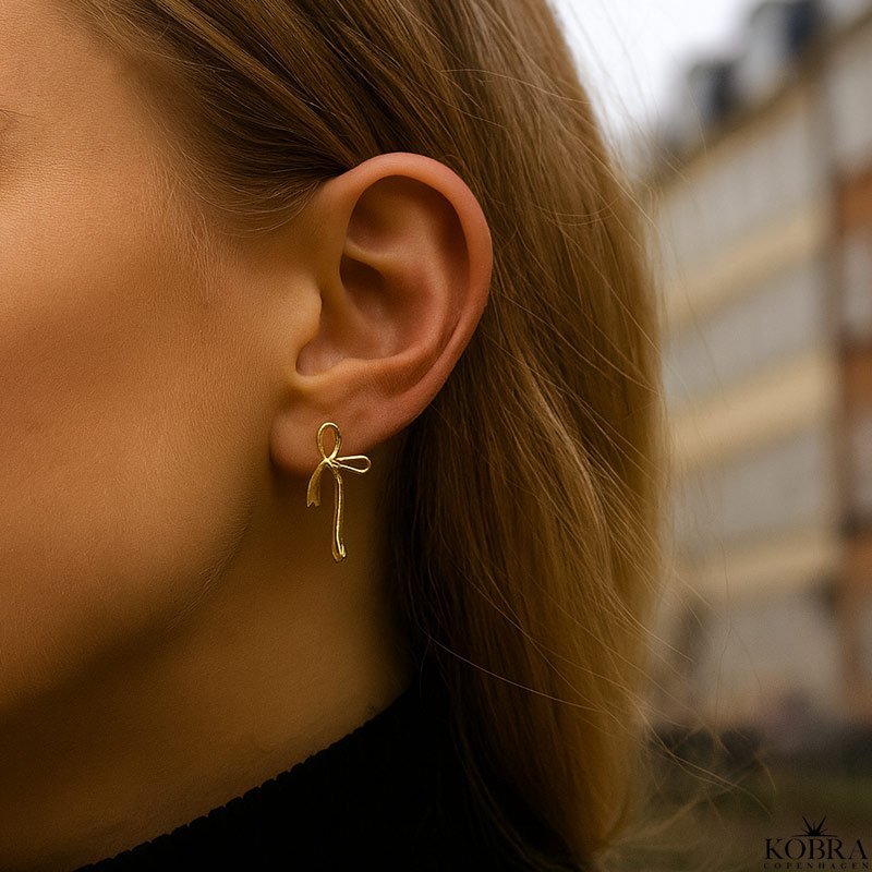 "Laura" Sljfe reringe i 18k forgyldt slv  feminine og elegante