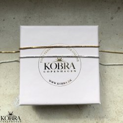 Venezia chain, sterling silver or 18 carat gold plated