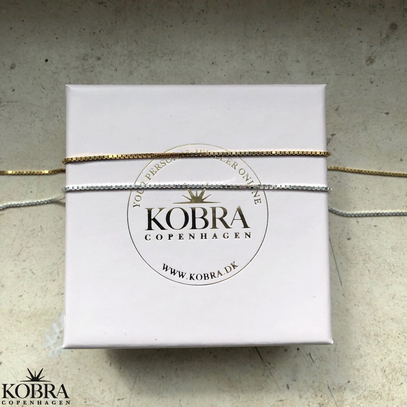 Venezia chain, sterling silver or 18 carat gold plated