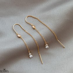 "Candle" guld retrde med sten