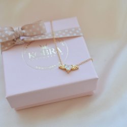 "Angel Heart" bracelet in 18k gold plated