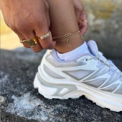 "Infinity" 18 karat forgyldt ankelkde med infinity